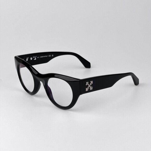 Off-White STYLE 13 Eyeglasses – Black Frame Blue Light | Model OERJ013 1000 - Picture 4 of 10